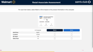 Walmart Pathways Test Answers