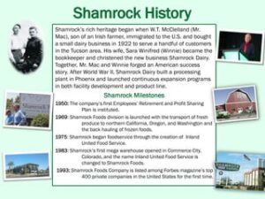 Did Walmart Bought Shamrock Milk Company