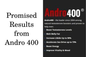 Does Andro 400 Work