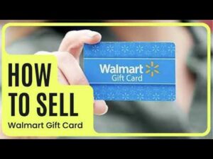 Where Can I Sell A Walmart Gift Card